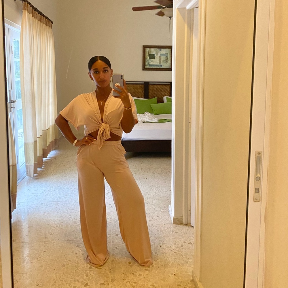 Two piece suit